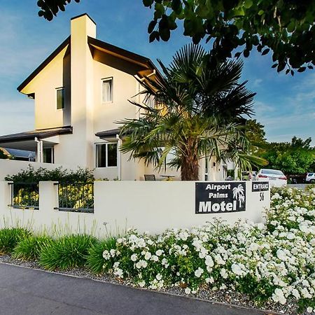 Airport Palms Motel Christchurch Dış mekan fotoğraf
