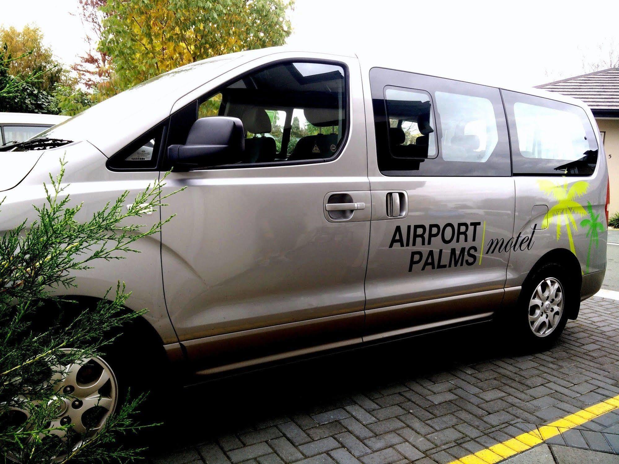 Airport Palms Motel Christchurch Dış mekan fotoğraf